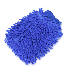 Load image into Gallery viewer, 2pcs Easy to clean,Pet Towel Glove Ultra Absorbent,fast drying Chenille Coral Fleece Material - Great for Drying Dog or Cat Fur
