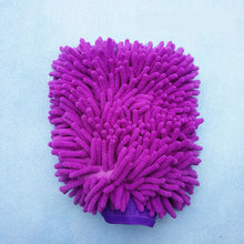 Load image into Gallery viewer, 2pcs Easy to clean,Pet Towel Glove Ultra Absorbent,fast drying Chenille Coral Fleece Material - Great for Drying Dog or Cat Fur
