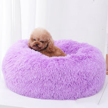 Load image into Gallery viewer, Sleep Luxury Soft Plush Dog Bed Round Shape Sleeping Bag Kennel Cat Puppy Sofa Bed Pet House Winter Warm Beds Cushion Cat Bed
