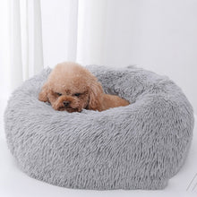 Load image into Gallery viewer, Sleep Luxury Soft Plush Dog Bed Round Shape Sleeping Bag Kennel Cat Puppy Sofa Bed Pet House Winter Warm Beds Cushion Cat Bed
