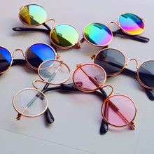 Load image into Gallery viewer, 1PC Newest  Fashion Pet Dog Cat Doll Toy Cool Resin Glasses Pet Sunglasses For BJD Blyth Baby Toy  Photo Props Doll  Accessories
