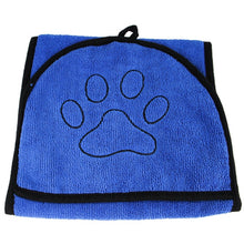 Load image into Gallery viewer, Dog Bathrobe Quick Dry Pet Dog Bath Towel for Small Medium Large Microfiber Warm Dog Clothes Paw Grooming Pet Drying Towel
